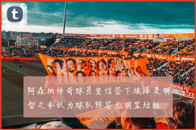 阿森纳传奇球员坚信签下埃泽是明智之举认为球队阵容无明显短板